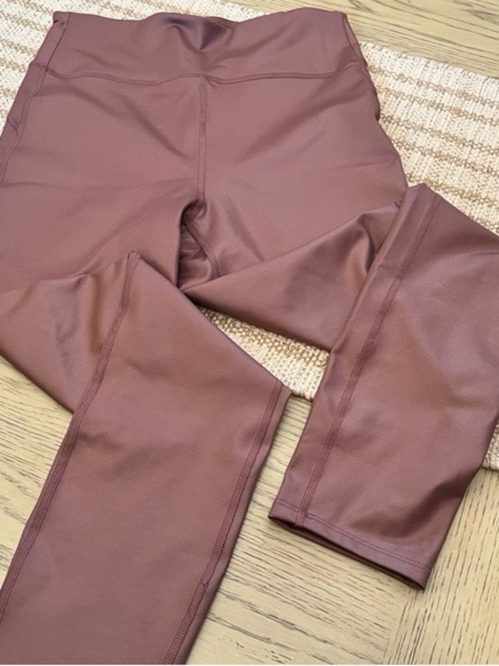 Abercrombie & Fitch Kids High-Waist Leggings in Dusty Rose